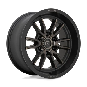 Fuel – D762 CLASH – Black – 18″x9″ 1mm – Summer Wheels – D76218909450